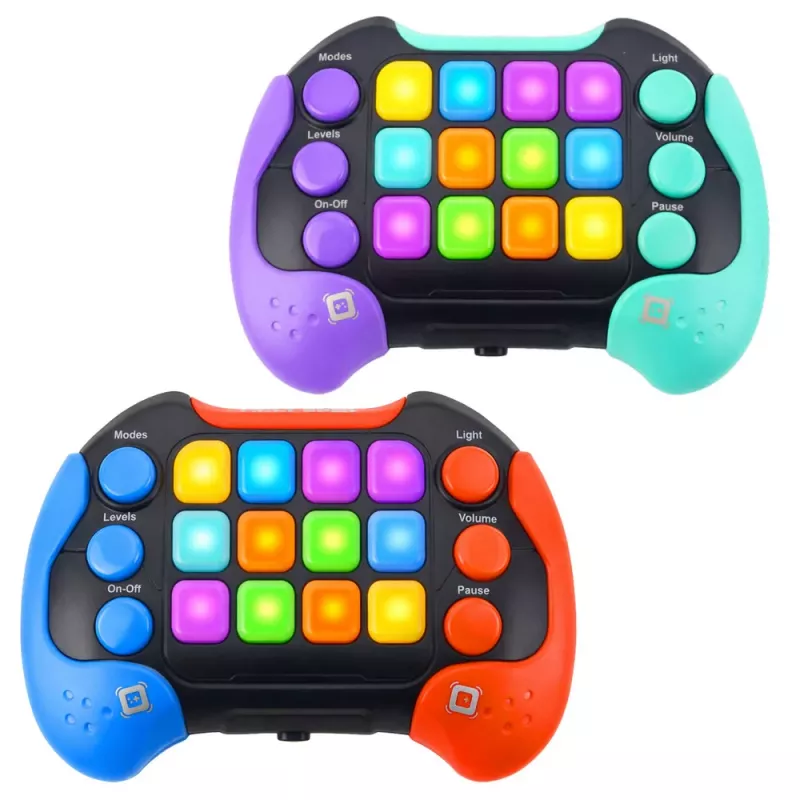 LEAN TOYS Elektronische Arcade Educatieve Console Game met 11 spelmodi