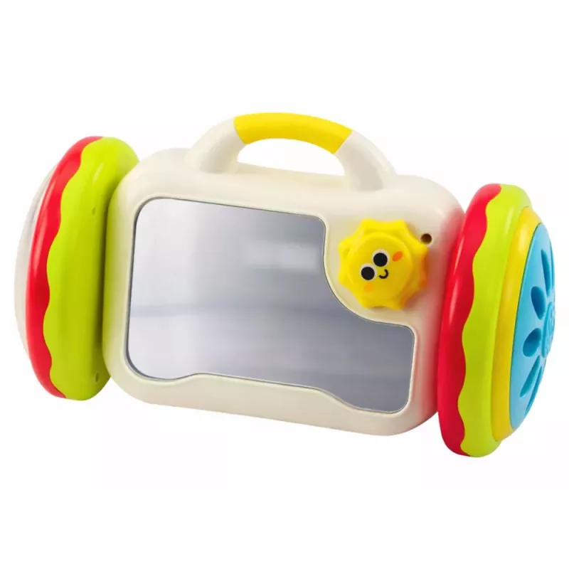LEAN TOYS Escape spiegel interactief leerspeelgoed voor peuters rammelaar