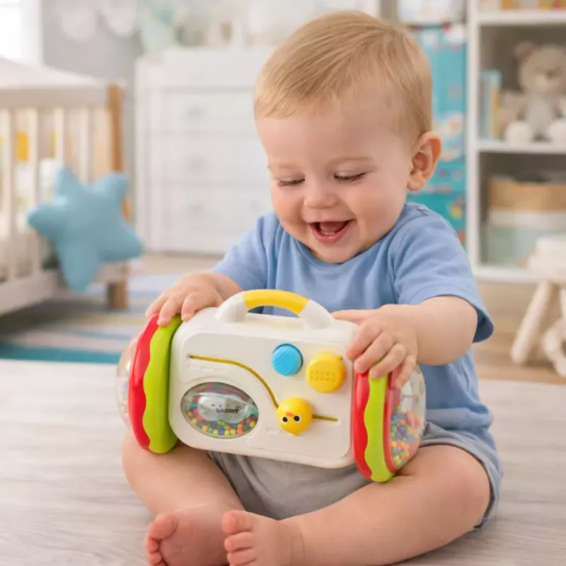 LEAN TOYS Escape spiegel interactief leerspeelgoed voor peuters rammelaar