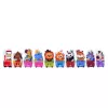 LEAN TOYS Leerpuzzel voor peuters alfabet trein met dieren 40 delen