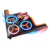 LEAN TOYS RC-drone vliegende quadrocopter met LED-verlichting en app-bediening