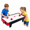 LEAN TOYS mini airhockeytafel arcadespel voor kinderen zwart