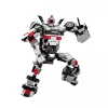LEAN TOYS bouwstenen raceauto robot 2in1 wit 320 delen