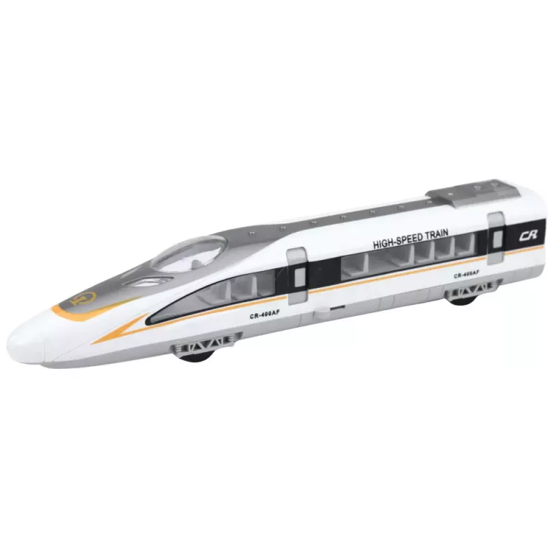 LEAN TOYS High Speed Express trein met openslaande deuren, gemotoriseerd, lichten en geluiden