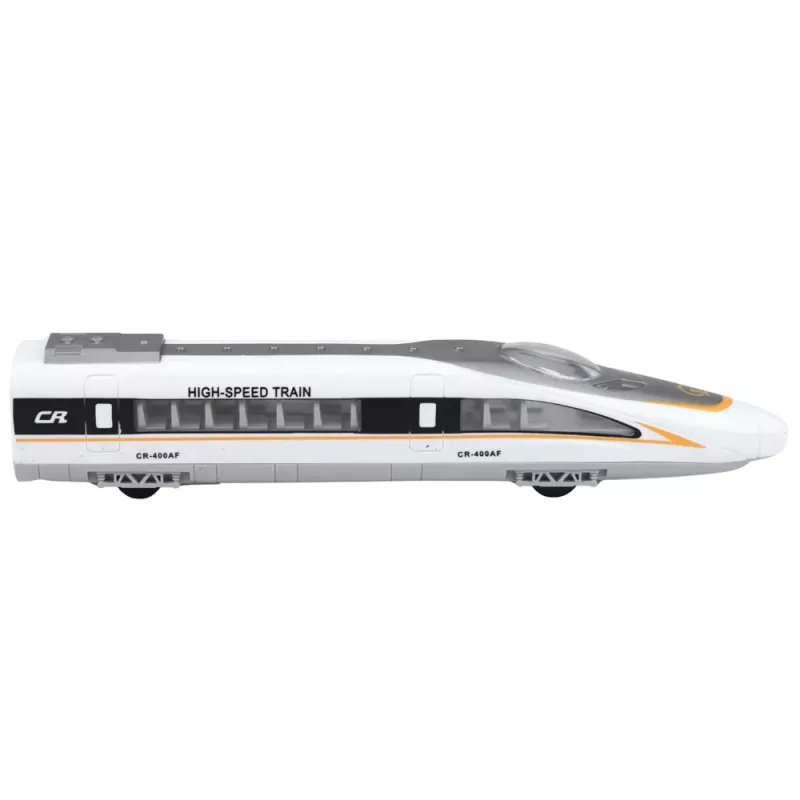 LEAN TOYS High Speed Express trein met openslaande deuren, gemotoriseerd, lichten en geluiden