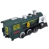 LEAN TOYS klassieke locomotief obstakelsensor rook licht geluid groen