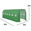 LEAN Folietunnel tuin groentekas PRO frame 25MM 6x3x2M 18M²