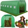 LEAN Folietunnel tuin groentekas PRO frame 25MM 6x3x2M 18M²