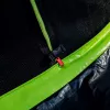 LEAN SPORT LEAN tuintrampoline met binnennet zwart en groen 252CM 8FT