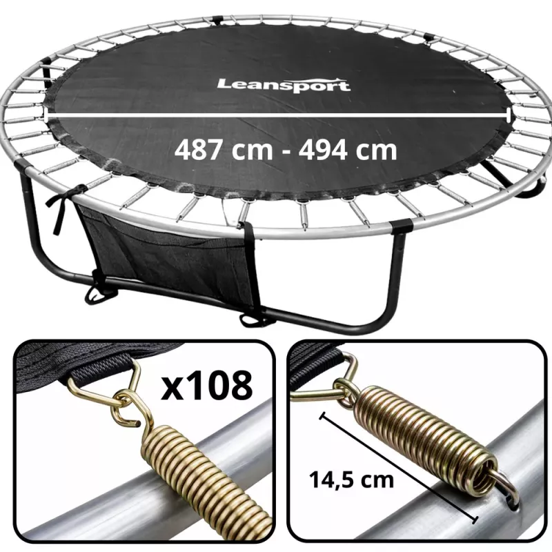 LEAN Trampoline springmat vervangend onderdeel 487-494CM 16FT