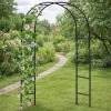 LEAN Metalen tuinpergola voor planten, klimhulp, boog 240x140 cm