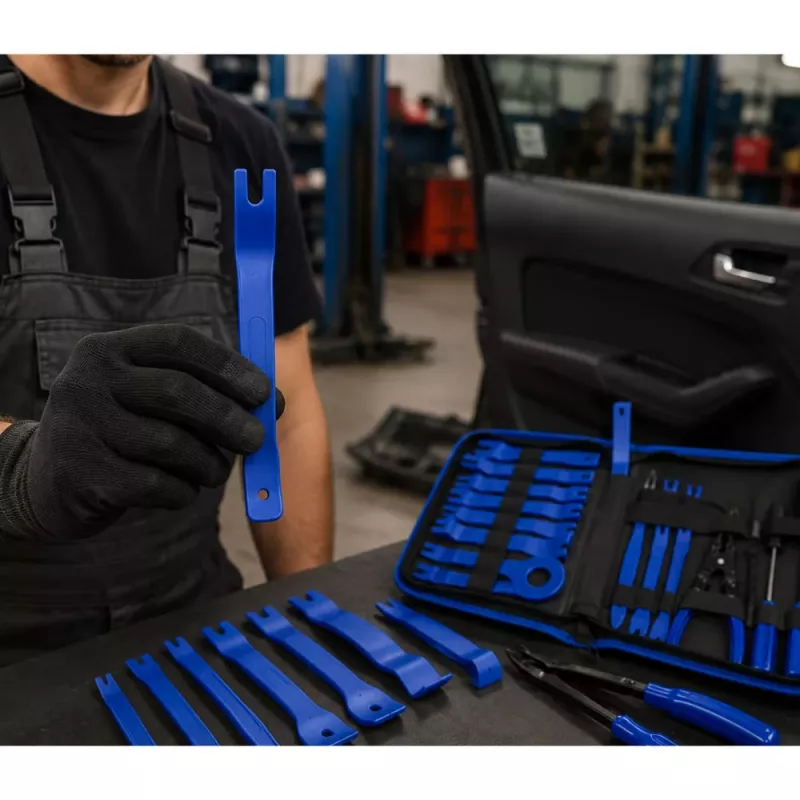 LEAN Bekleding Verwijderen Trekker Set Auto Gereedschap Koffer 45 stuks