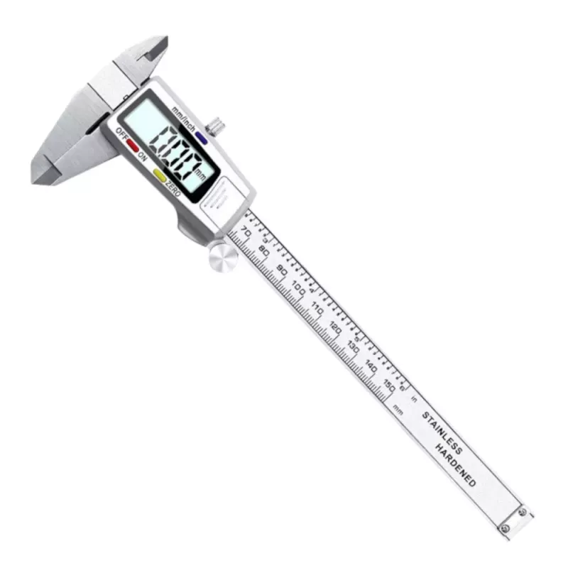 LEAN Elektronische Digitale LCD Schuifmaat Precisie RVS 150 mm