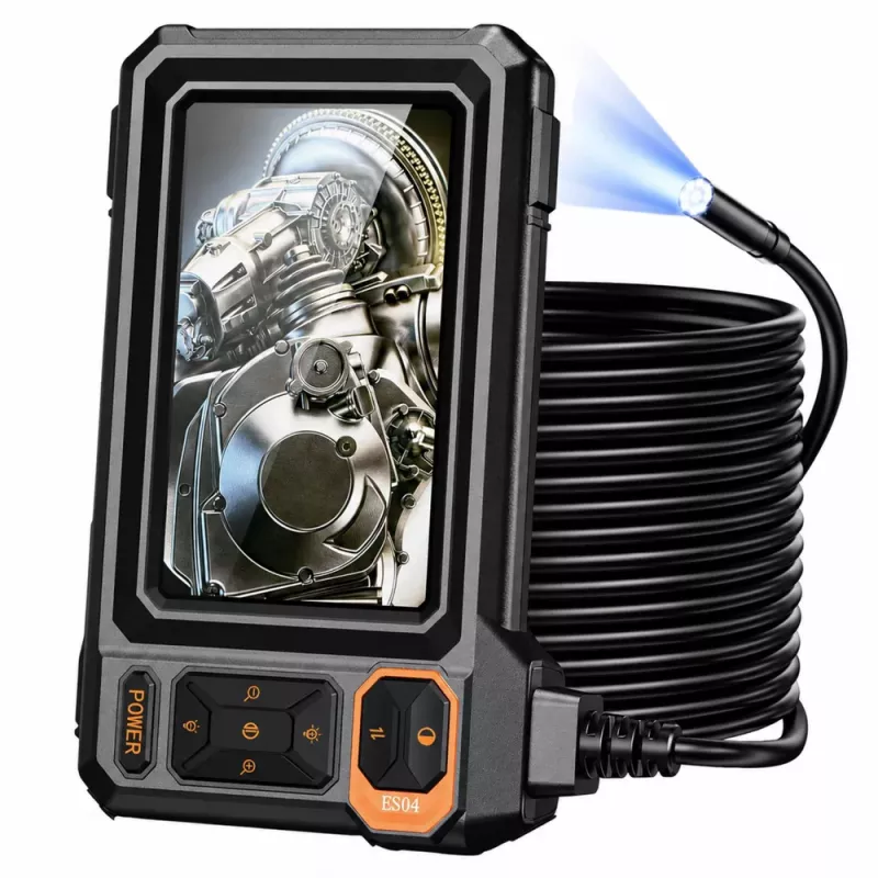 LEAN Bedrade endoscoop-inspectiecamera 8 LED's LCD 4,3'' IP67