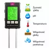 LEAN Plantenvochtigheidsmeter bodemhygrometer 6in1 temperatuur licht PH