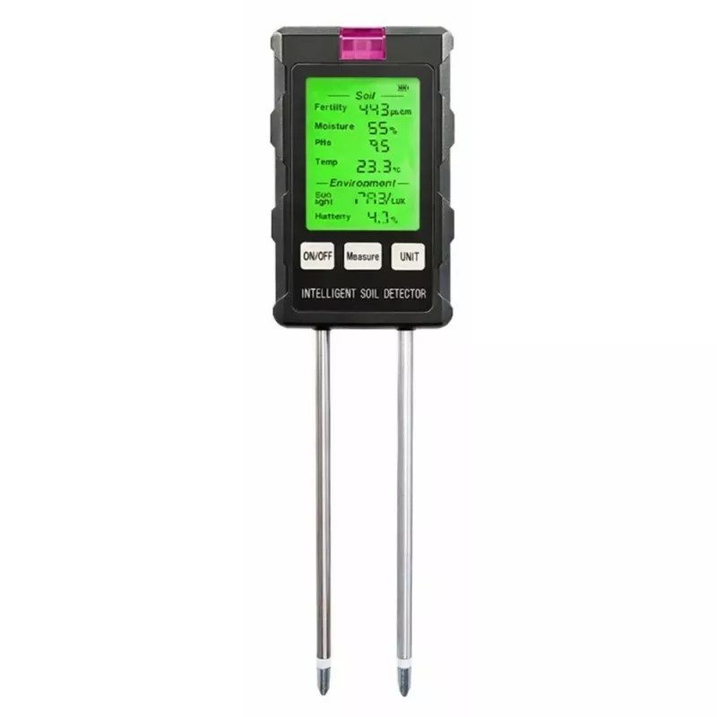 LEAN Plantenvochtigheidsmeter bodemhygrometer 6in1 temperatuur licht PH