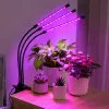LEAN LED-lamp voor het kweken en verlichten van planten, driedubbele modules, clip