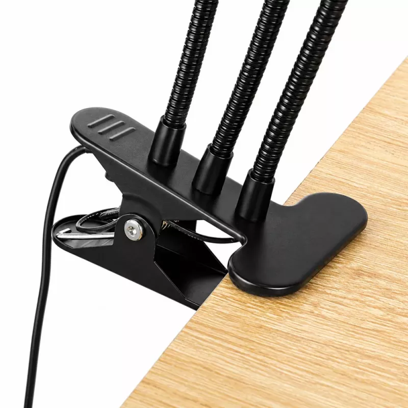 LEAN LED-lamp voor het kweken en verlichten van planten, driedubbele modules, clip