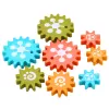 LEAN TOYS creatieve geometrische puzzel mozaïek tandwielen puzzel 25 stuks