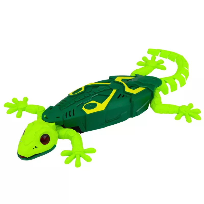 LEAN TOYS RC gekko hagedis wandlopend 360° groen