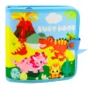 LEAN TOYS 3D vilten sensorisch educatief boek dinosaurussen