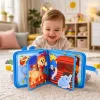 LEAN TOYS 3D vilten sensorisch educatief boek ark van Noach dieren