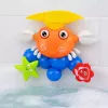 LEAN TOYS Krab Badset Fontein Interactief Speelgoed met Zuignappen