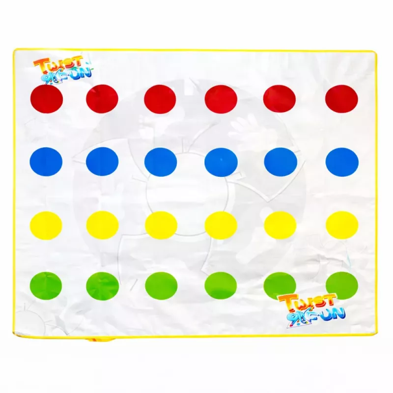 LEAN TOYS Family Twist Fun Mat Random Wheel Arcadespel