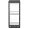 ACO CDN-17N ST (W) verlicht bewonersoverzichtspaneel (ca. 17 vermeldingen)
