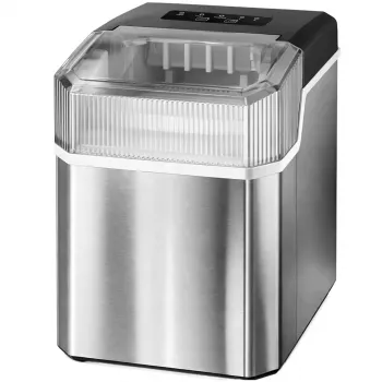 Extralink SmartLife Cube Ice Essential IJsblokjesmachine 12kg/24u 2.2L Zwart/Zilver