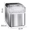 Extralink SmartLife Cube Ice Essential IJsblokjesmachine 12kg/24u 2.2L Zwart/Zilver