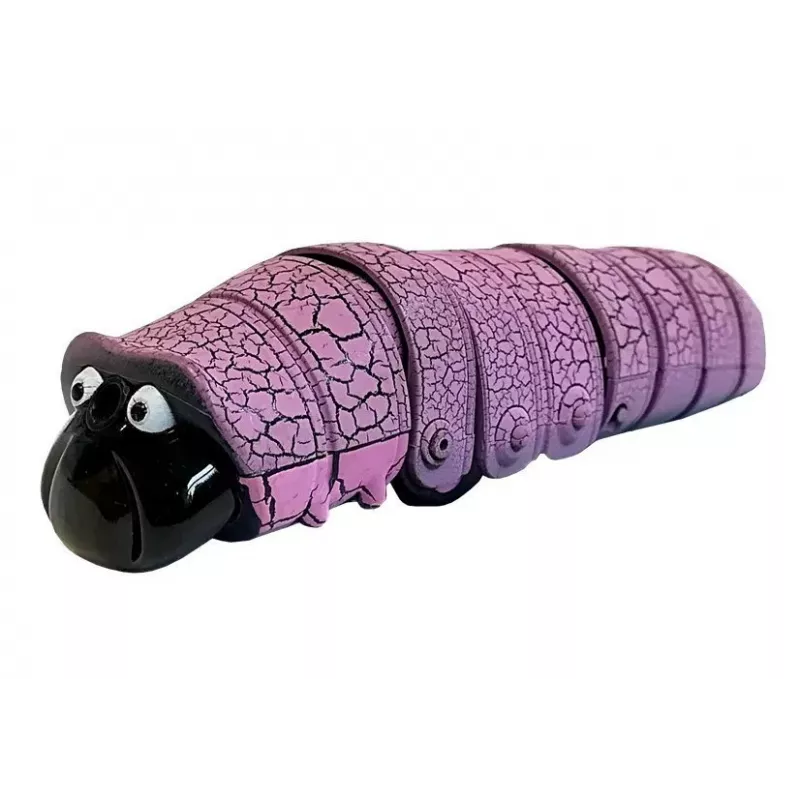 LEAN TOYS infrarood rups met obstakelvermijding paars