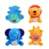 LEAN TOYS wiegcarrousel dieren leeuw olifant giraffe geluid