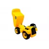 LEAN TOYS bouwplaatset graafmachine kiepwagen kraan