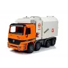 LEAN TOYS Aangedreven vuilniswagen met vuilnisbak