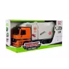 LEAN TOYS Aangedreven vuilniswagen met vuilnisbak