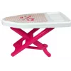 ROWE Roze speelgoedstrijkset met strijkplank en hangers