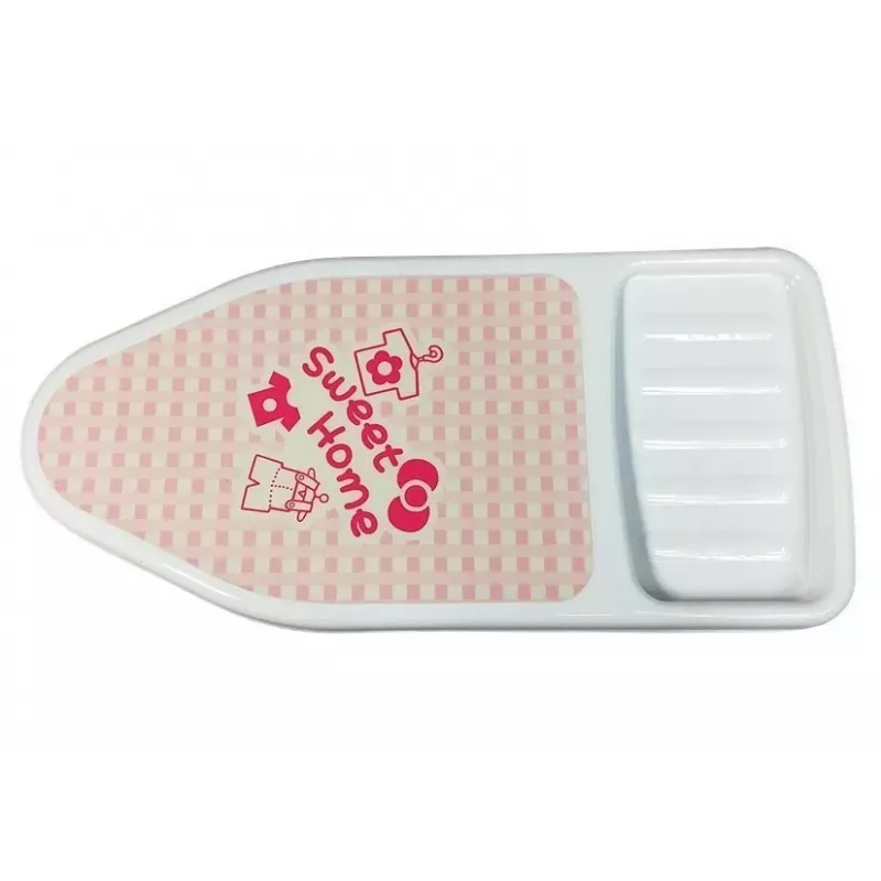 ROWE Roze speelgoedstrijkset met strijkplank en hangers