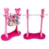 ROWE Roze speelgoedstrijkset met strijkplank en hangers