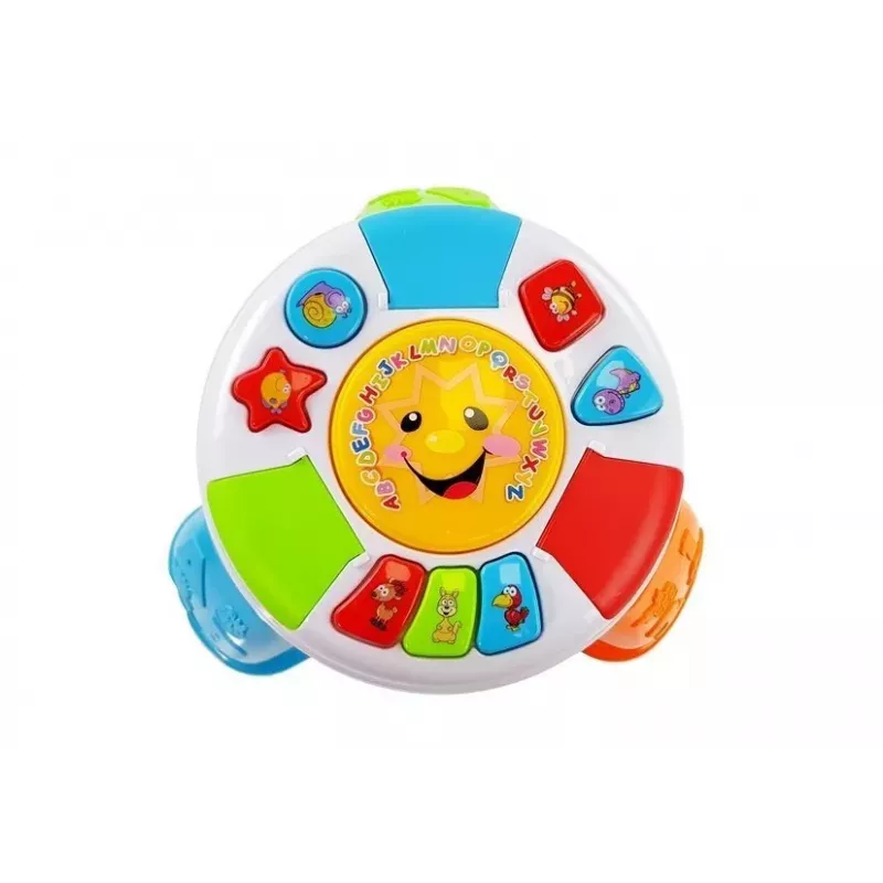 LEAN TOYS Leertafel voor baby's bont met geluiden