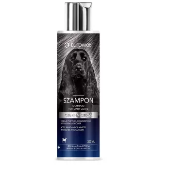 EUROWET Dark Coat shampoo voor honden 200ml