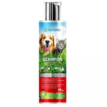 EUROWET huidirritatie-shampoo voor honden en katten - 200ml