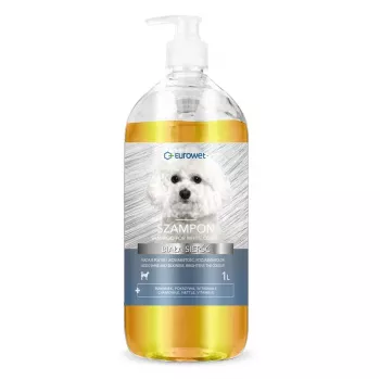 EUROWET White Coat shampoo voor honden - 1L