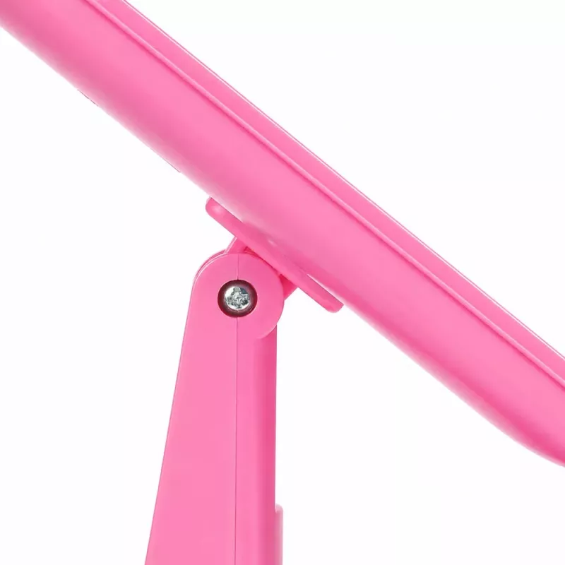 LEAN LED make-upspiegel opklapbaar vergrotend touch-draaiing roze