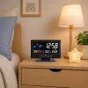 LEAN digitale klok met binnen-thermometer en hygrometer LED weerstation