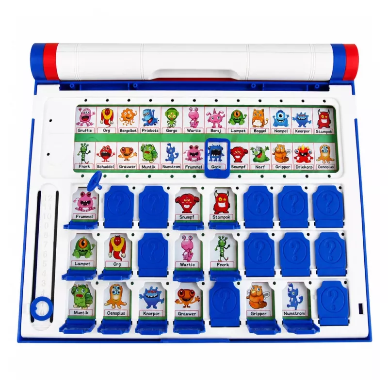 LEAN TOYS Memory Game Guess Who on Time draagbaar zandloper bordspel