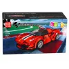 LEAN TOYS constructieblokken sportwagen racewagen vitrine rood 364 delen