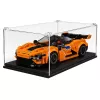 LEAN TOYS constructieblokken sportwagen oranje vitrine 423 stk.