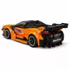 LEAN TOYS constructieblokken sportwagen oranje vitrine 423 stk.