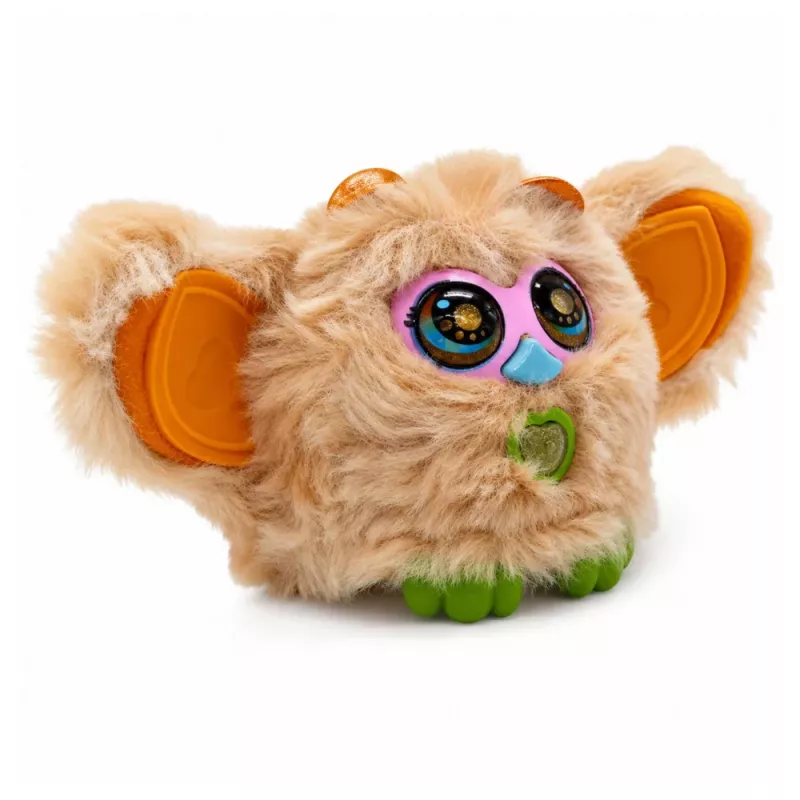 LEAN TOYS Genie Pets interactief wezen licht en geluid hanger beige